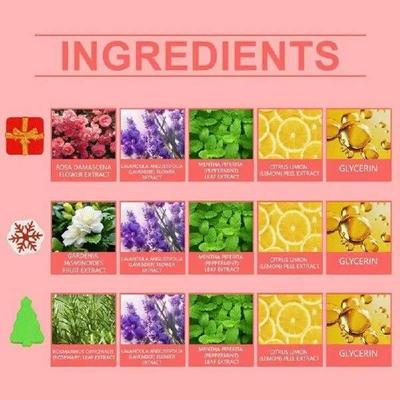 Natural Bath Salt Balls 3X Scented Shower Salt Balls For