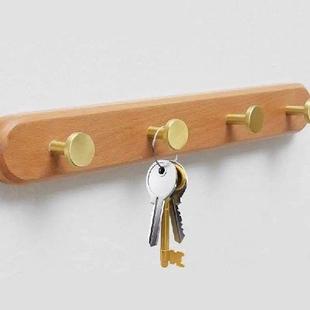 Wall Coat Hanger Wood No Punch Coat Hooks Wall Mounted