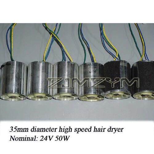 35mm Miniature High Speed Brushless Motor Aluminium Alloy