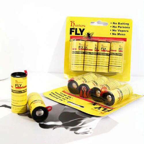 1-10Pack Fly Killer Bug Trap Sticky Fly Paper Disposable