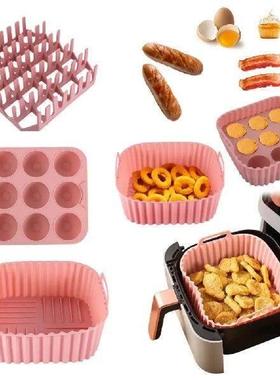 Air Fryer Silicone Baking Tray Cake Baking Silicone Tray