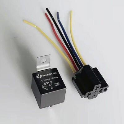 5 Pin Waterproof Auto Relay 12V 40A 12 Volt Car Relay Kit