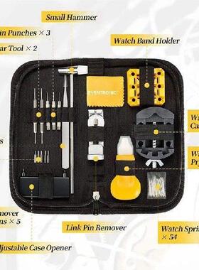 1 Set Watchmaker Watch Repair Repairing Tools Kit Case