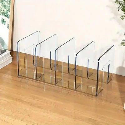 4 Slots Handbag Storage Racks Transparent Wardrobe Divider