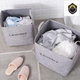 dirty clothes fabric folding laundry size basket box large