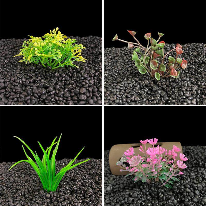 1Pc Mini Decorative Simulated Aquatic Weed Aquarium Accessor