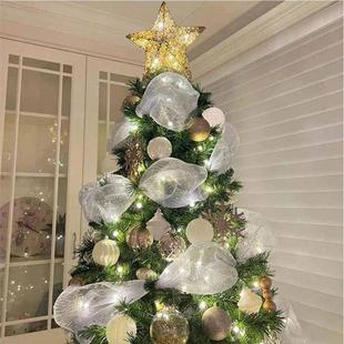 Decoration Mesh Tulle Christmas Fabric Tree Roll Pend Ribbon
