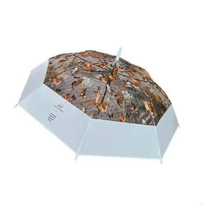 M5TF Artistic Cats Themed Windproofs Umbrella With Wide