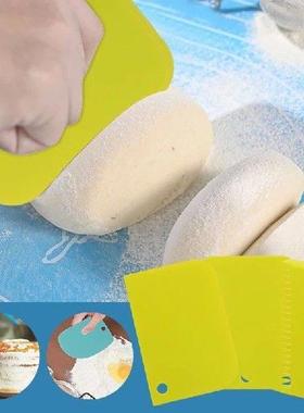 Plastic Cake Cream Spatula Dough Butter Batter Scraper
