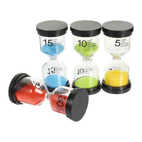 5Pcs Hourglass Timer Decorative S Kids Gift Multi function