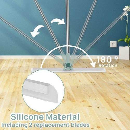 Cleaning Brush Long Handle Telescopic Magic Broom Silicone