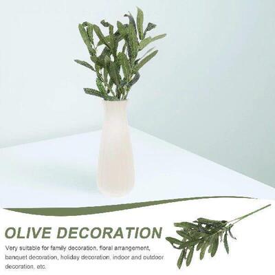 Artificial Olive Branch Decoration Leaf Layout Fake Plants