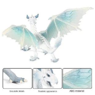 Flying Lce Dragon Plastic Warcraft Solid Mythical