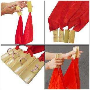 4pcs Bamboo Allegro Board Props Child Polyester Traditional