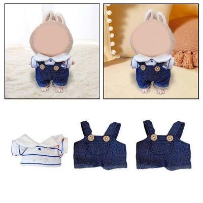 Dolls Suspender Pants Doll Clothes for 15cm Dolls Girls