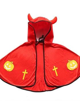 A Halloween cape, a childrens dress-up for the prom devils