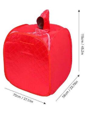 Portable Sauna Tent Full Body Sweat Steam Tent Fabric Satin