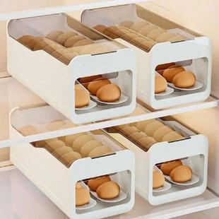 layer Transparent Double Tray Container Egg