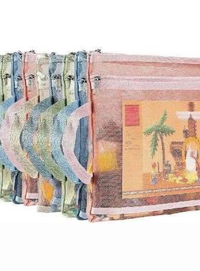 Breathable A4/A5 Storage Pouch Zipper Double-Layer Document