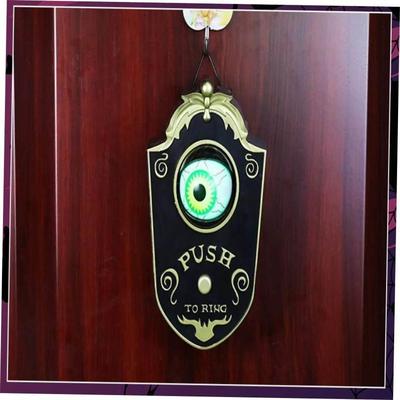 Halloween Decoration Spider Doorbell Horror Props GhostS Da