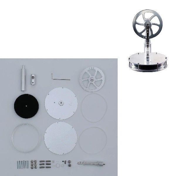 Unassembled DIY Low Temperature Stirling Engine Motor Model