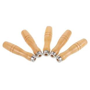 5 Pcs Round Wooden Handle File Man Woodworking Files Chisel