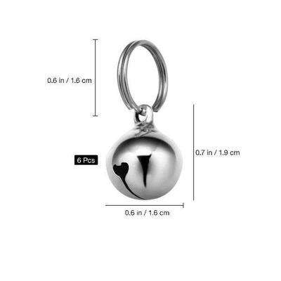 Dog Bells Pet Cat Collar Charms Beads for Jewelry Making