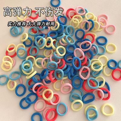 High elastic ponytail rubber band hair rope for girls皮筋