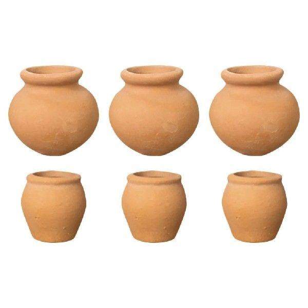 Succulent Flower Pot Outdoor Pots Plant Clay Terracotta