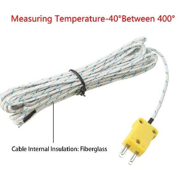 5 Pcs for 3M K Type Thermocouple Probe Sensor Temperature