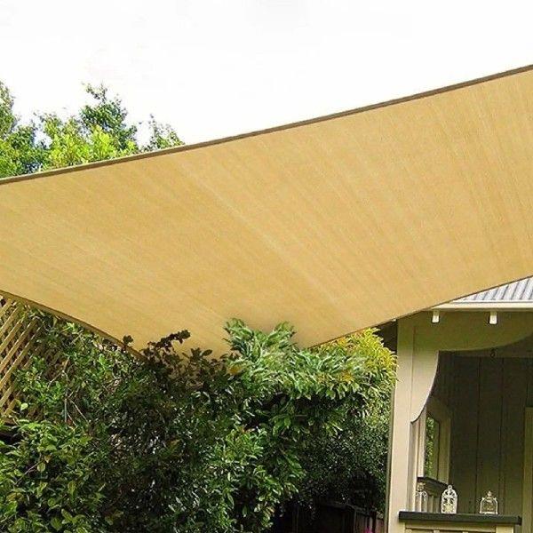 Shade Cloth for Garden Beige Sunshade Net Outdoor Pergola