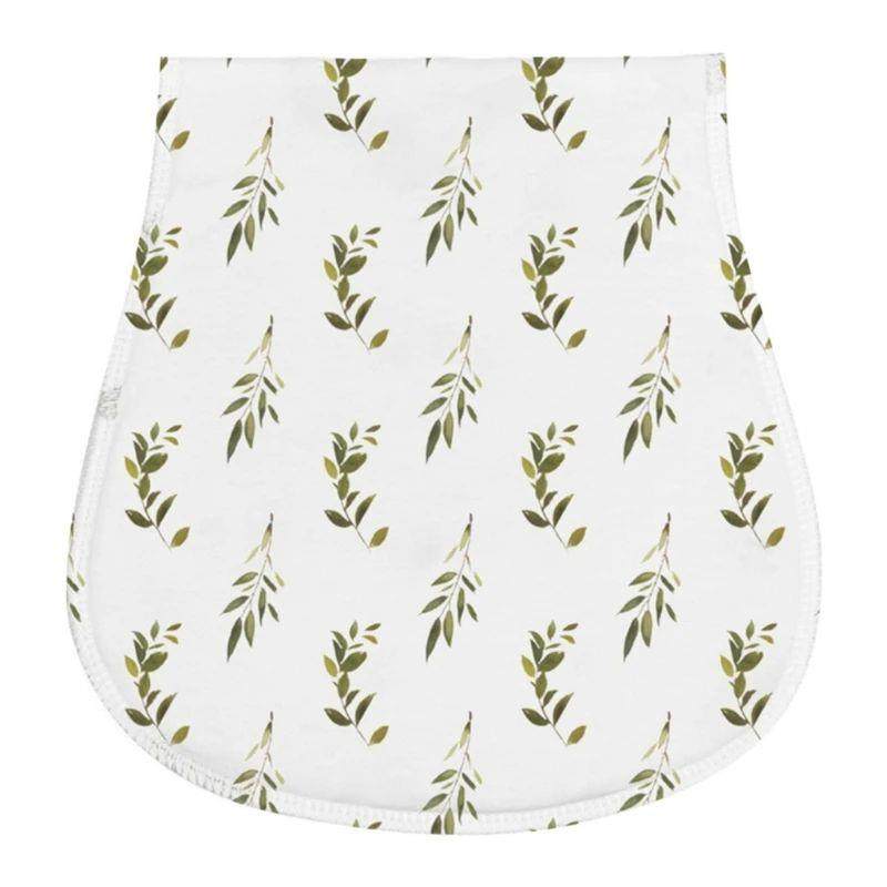 Baby Burp Cloths for Girls & Boys Cotton Absorbent 2 Layer T