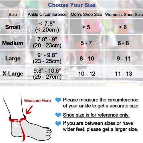 1Pair Sport Ankle Stabilizer Brace Compression Ankle Support