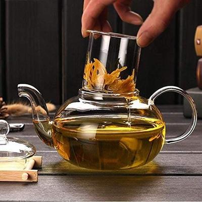 Glass Teapot Thickened Manual Heat-Resistant Clear Teapot