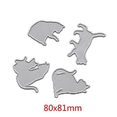 for Cat Metal Cutting Dies Stencil DIY Scraping Album