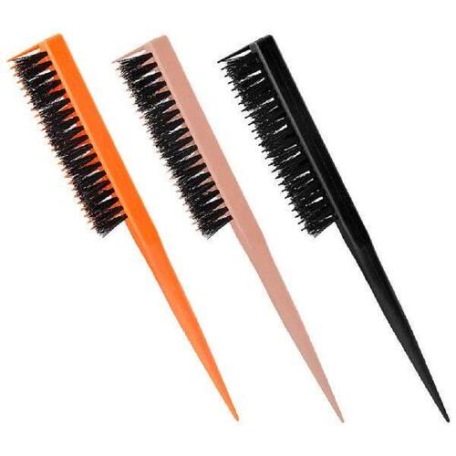 3Pcs Beauty Dehairing Comb Bristle Brush for Slicking Back