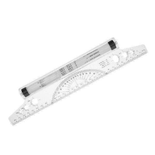 Plastic Parallel Ruler 30cm Drawing Tool Portable Multi