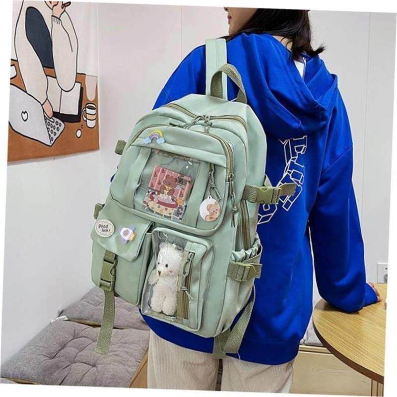 Study Women Laptop Backpack Boys Girls School Books Bags For