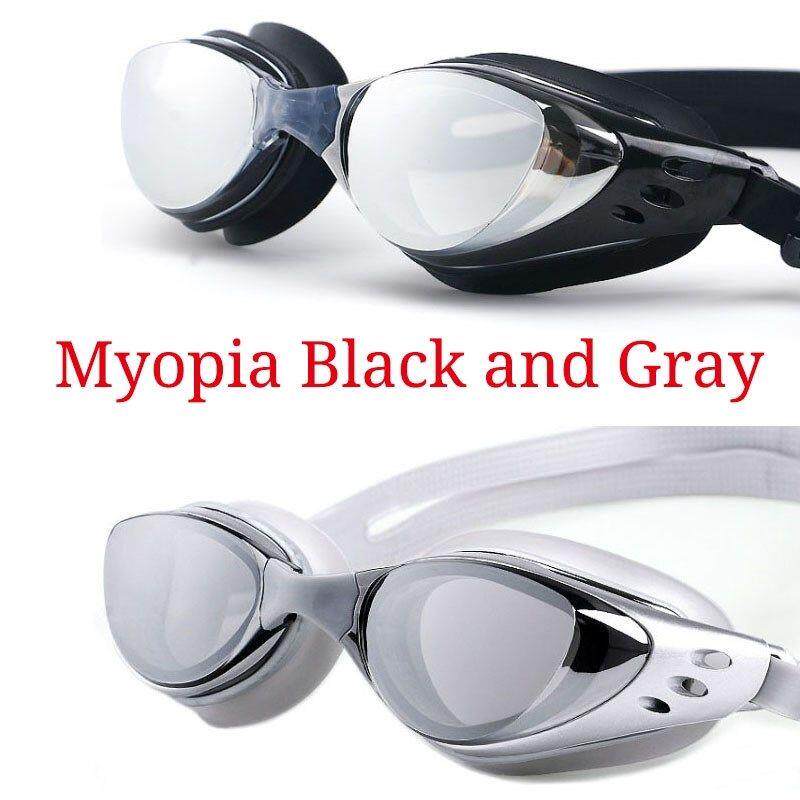 Myopia Swimming Goggles Pool Eyewear anti fog Swim Glasses
