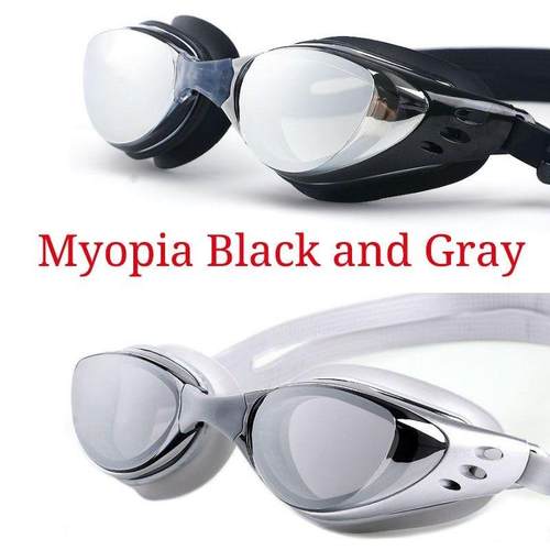 Myopia Swimming Goggles Pool Eyewear anti fog Swim Glasses