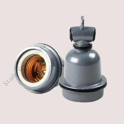 H3CA E27 Light Holder Heat Resistant Ceramic E27 Screw Base