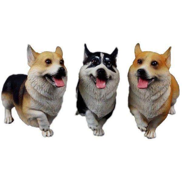1 Pcs Welsh Corgi Sculpture Crafts Corgi Dog Ornaments Home