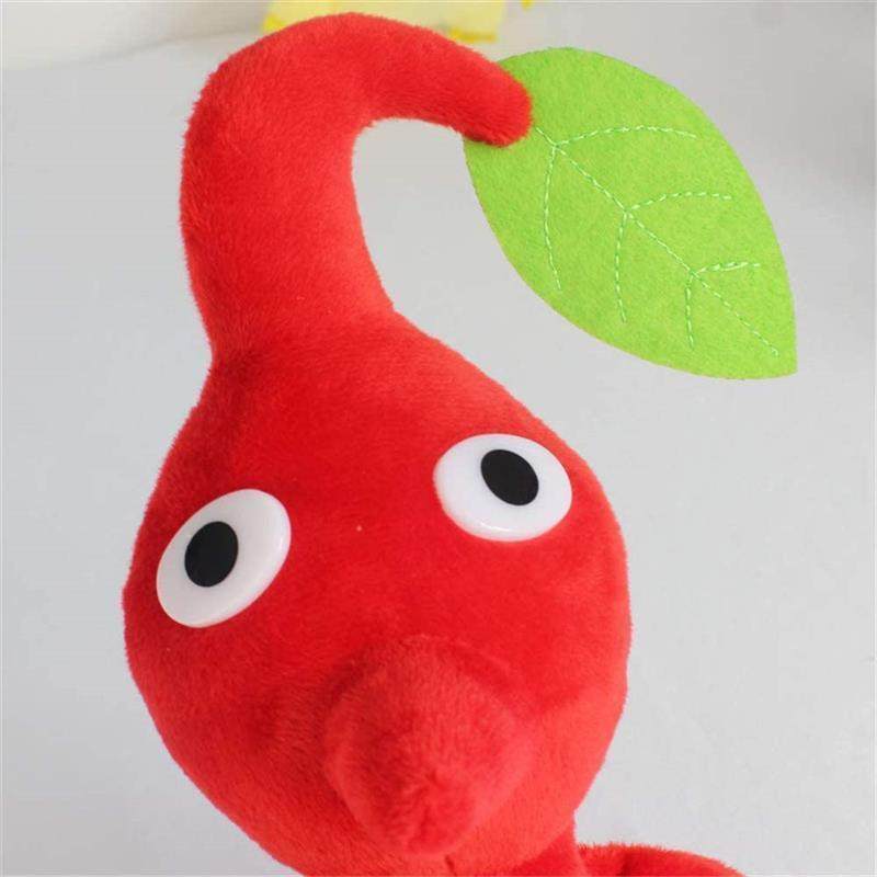 Pikmin Plush Toy Cartoon Game Plushie Olimar Flower Bud Leaf