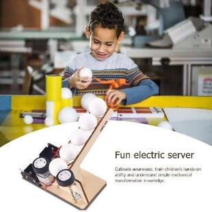DIY Science Experiment Model Kit Wooden Electric Ball