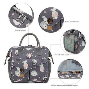 Diaper Bag Backpack With Changing Station Baby Large Capacit