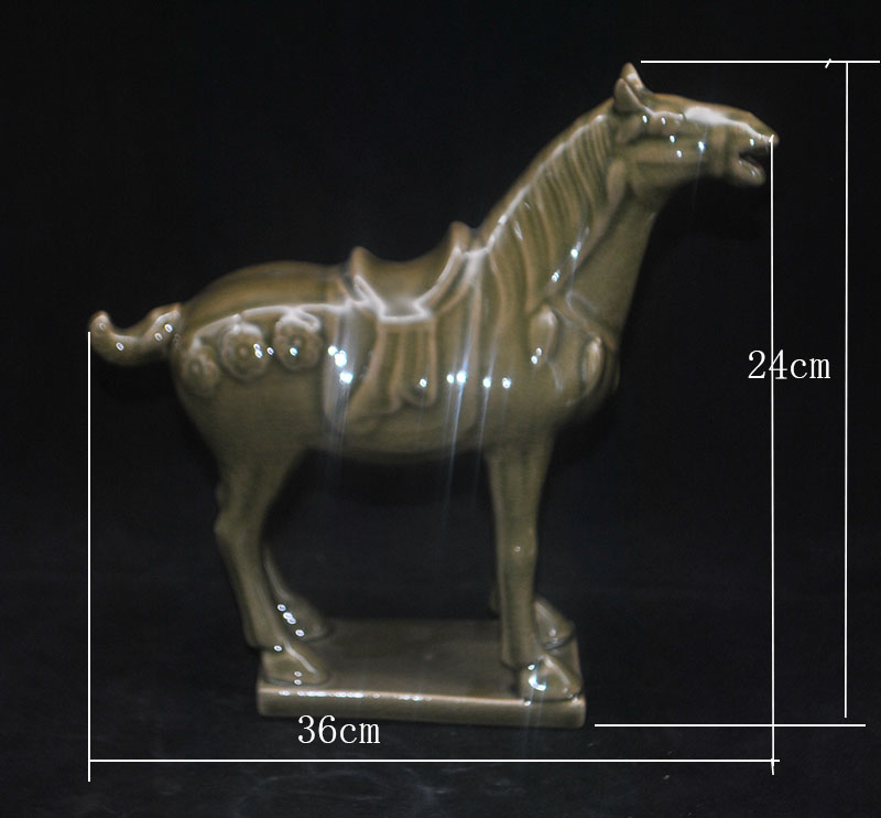 仿古陶瓷器石膏模具唐马注浆泥浆素坯手工定制白坯雕塑陶艺工具