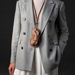 眼镜袋 时尚 街头潮流眼镜墨镜太阳镜收纳包 挂脖子pu皮革眼镜包