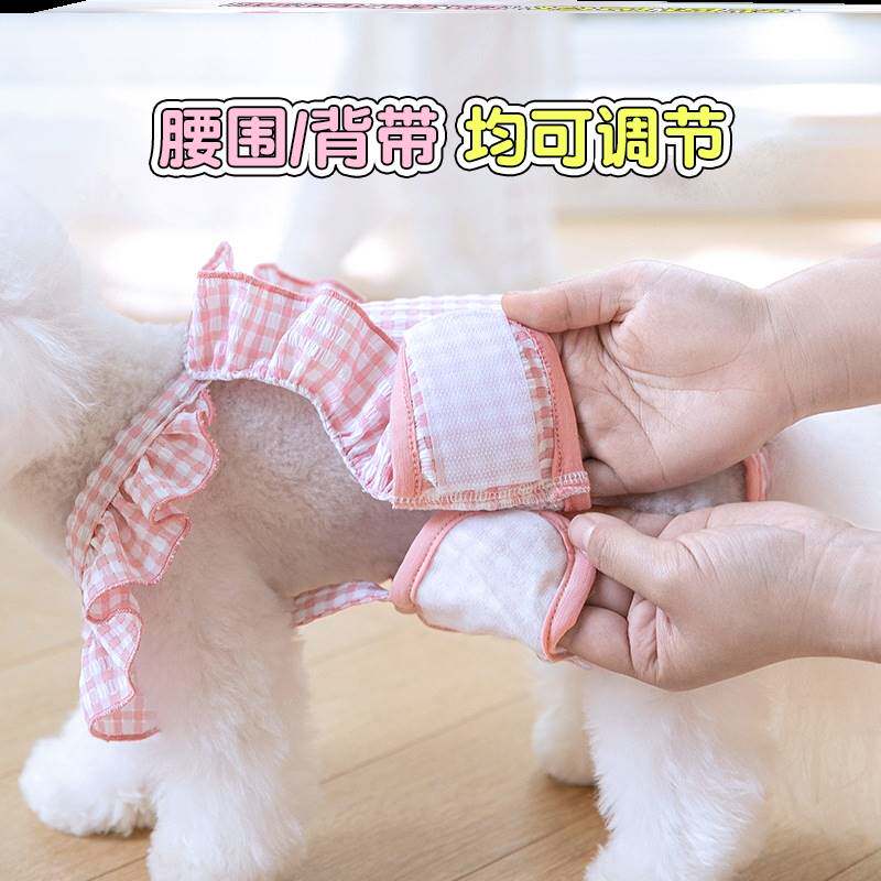 狗狗生理裤子母狗发情裤避孕月事裤防骚扰小内裤安全裤狗狗卫生裤