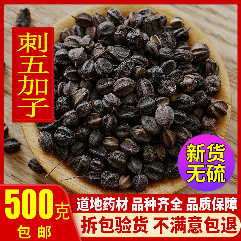 刺五加子 刺五加籽 刺五加果刺五加子 500克
