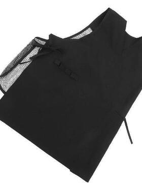 Barber Apron for Salon Sleeveless Vests Men Rucking